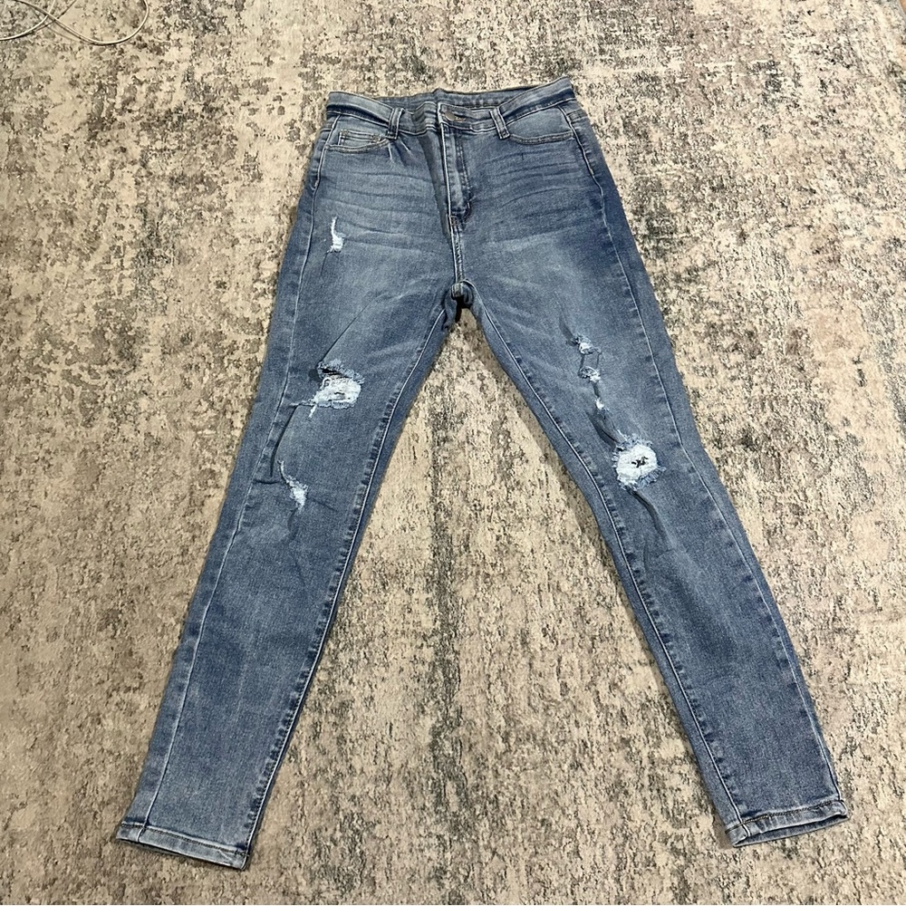 High Waist Skinny Jeans size L